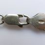 Vintage 925 Sterling Silver 5 Strands Braided Made in ITALY Necklace, length 18" - 16,1g Image 8