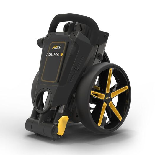 powakaddy Micra Push trolleys at www.golfconcepts.ie Irelands leading golf trolley specialists for 23 years