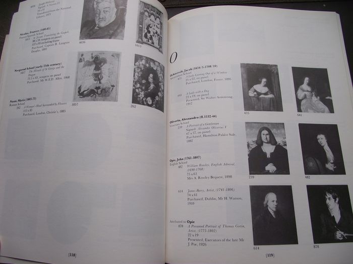 1982 "National Gallery of Ireland: Illustrated Summary Catalogue of Paintings" by Homan Potterton