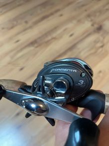 Jarvis Walker fishing rod and Okuma baitcaster
