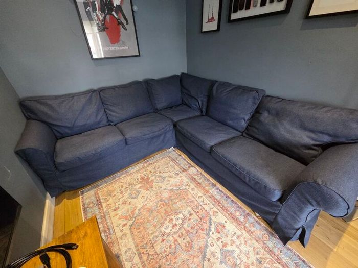 Ikea Ektorp Corner Sofa ONLY COVERS