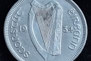 Ireland - 1934 - 6 Pence - Wolfhound - KM.5 - [2060]
