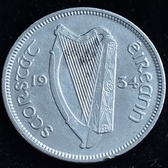 Ireland - 1934 - 6 Pence - Wolfhound - KM.5 - [2060]