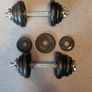 York adjustable dumbbell set Image 2