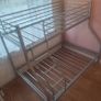 free double- single bunk bed frame Image 2