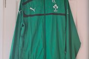 Vintage 2011/12 Puma Ireland Rugby Union (IRFU) track jacket