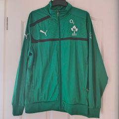 Vintage 2011/12 Puma Ireland Rugby Union (IRFU) track jacket