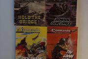 Commando graphic war books x 4