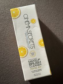 Cinema Secrets Professional Makeup Brush Cleaner Travel Kit, Lemon
