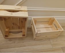 wooden crates