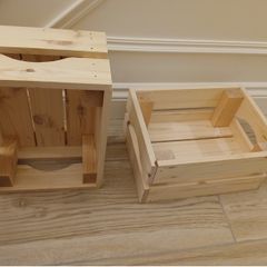 wooden crates