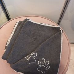Brand new microfiber dog towel