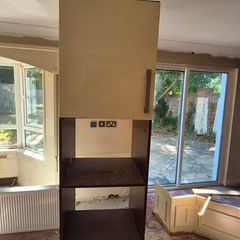 Tall kitchen cabinet