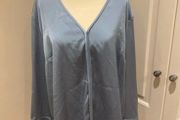 Paul Costello dressy blue top size 20 - NWOT