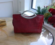 Leather Handbag.