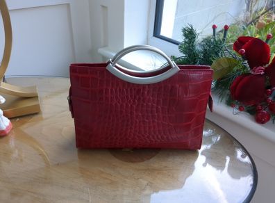 Leather Handbag.
