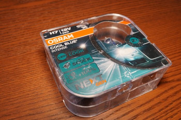 OSRAM Cool Blue Intense H7 Next Gen - Twin Pack