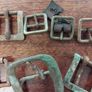 75 Brass metal horse harness Buckles Image 5