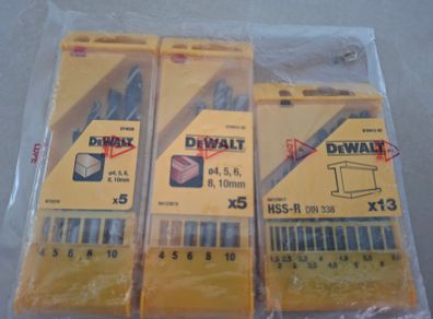 Dewalt Multi-Material Drill Bit Set 23 Pieces