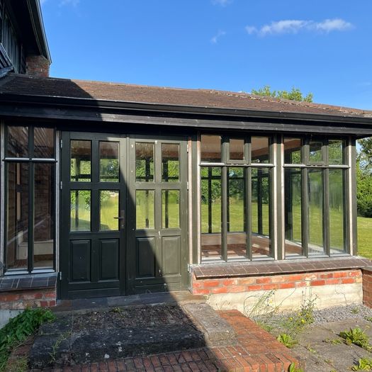 Conservatory / Sun room timber windows and doors