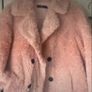 jacket Bnwt pink fluffy teddy style baloot brand size small double breasted jacket Image 5