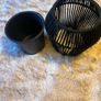 Black plant basket Image 3