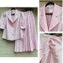 vintage wedding suit by alternatives bridal so chic pale pink Image 2
