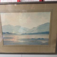 Art - Vintage Watercolour ( Douglas Alexander) ( Reduced)