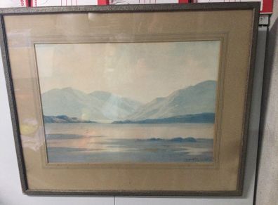 Art - Vintage Watercolour ( Douglas Alexander) ( Reduced)