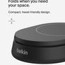 Belkin BoostCharge Pro 15W convertible magnetic wireless charging stand, MagSafe compatible fast Qi2 wireless charger, magnetic fast charger for Apple iPhone 17/16/15, Air, AirPods, PixelSnap - Black [Boxed] Image 5