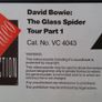 David Bowie: The Glass Spider  Tour Part 1 Vhs Pal Video Tape (RARE) Image 8