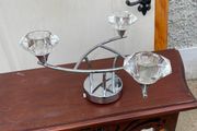 3-Light Crystal Ceiling Light