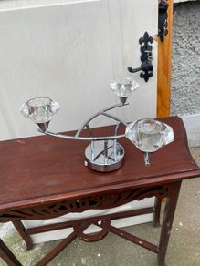 3-Light Crystal Ceiling Light
