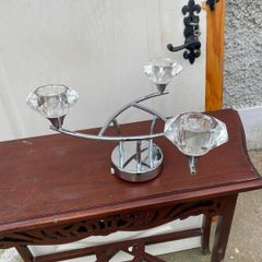 3-Light Crystal Ceiling Light