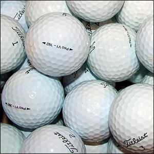 As new titleist pro v 1 sold per doz
