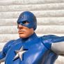 Marvel Captain America 2012 Action Figure approx. 25 cm. Twist Used Please see photos Image 7