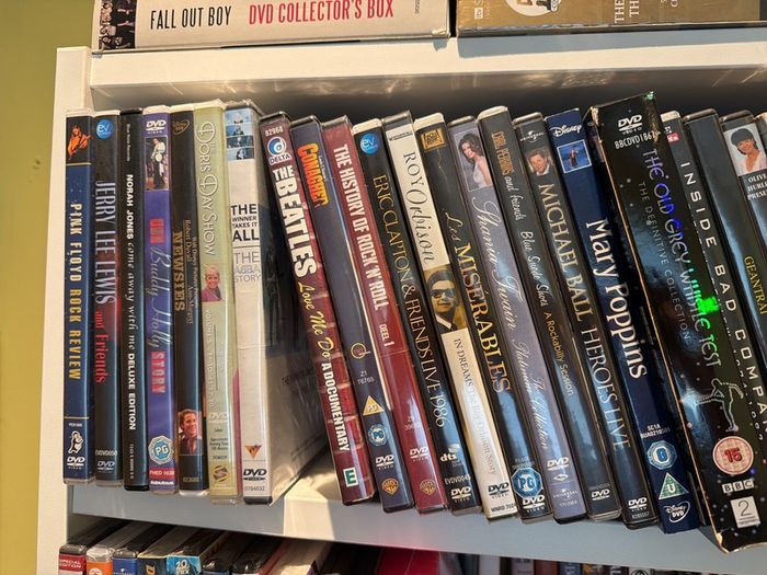Personal Music CD and Music DVD Collection For Sale. Around 600 Titles. VG-EX Condition