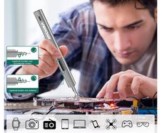 Hychika 24 And 1 Electric Cordless Screwdriver Magnetic DIY Electronic Repair Kit, Computer Tools For PC, Macbook, iPhone, Glasses, Watch, Smartphone