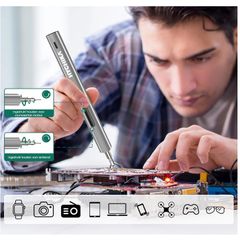 Hychika 24 And 1 Electric Cordless Screwdriver Magnetic DIY Electronic Repair Kit, Computer Tools For PC, Macbook, iPhone, Glasses, Watch, Smartphone