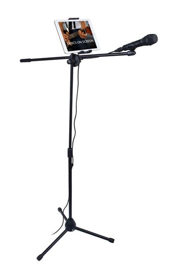 Spectrum AIL-TM Tablet Stand-Holder with Microphone Boom + Free Microphone