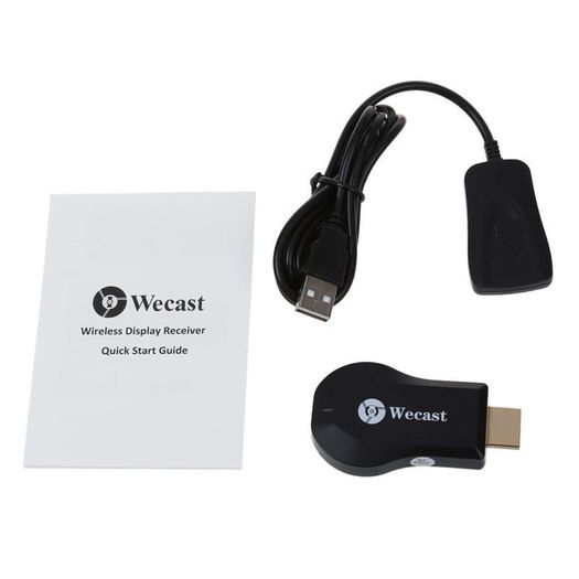 Wecast C2 Miracast WiFi Display Dongle Receiver 1080P AirPlay Mirroring DLNA