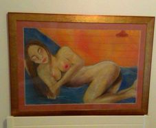 Nude sleeping woman - beautiful piece without a title