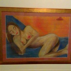 Nude sleeping woman - beautiful piece without a title