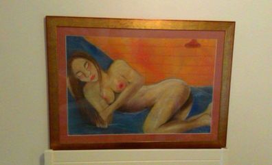 Nude sleeping woman - beautiful piece without a title