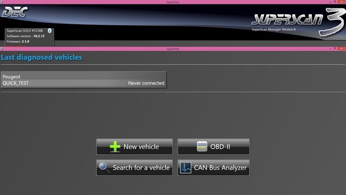 PSA-COM Diagnostic Tool For Peugeot, Citroen, Renault & Dacia