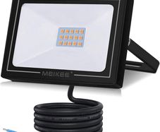 Super Bright LED Floodlight 15W 1200 Lumens Outdoor & Indoor Led Security Lights IP66 Waterproof led Flood Lights 2700K Warm White Light for Garden Garage Backyard Warehouse BBQ Ponds Basement MULTIPLE OPTIONS AVAILABLE, SEE DESCRIPTION (FREE POSTAGE)