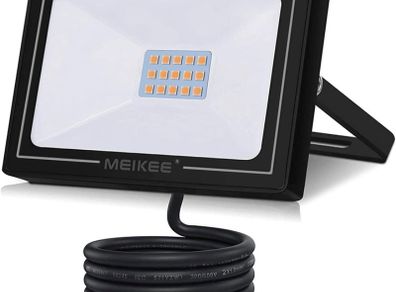 Super Bright LED Floodlight 15W 1200 Lumens Outdoor & Indoor Led Security Lights IP66 Waterproof led Flood Lights 2700K Warm White Light for Garden Garage Backyard Warehouse BBQ Ponds Basement MULTIPLE OPTIONS AVAILABLE, SEE DESCRIPTION (FREE POSTAGE)