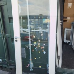 glass door