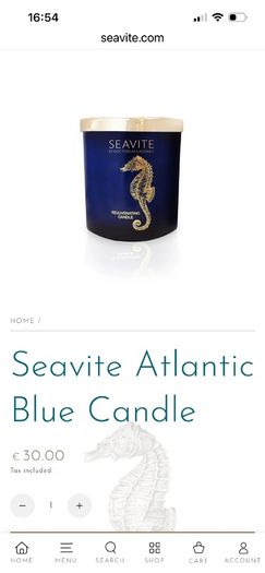 Seavite by Drs Mulrooney Rejuvenating Candle