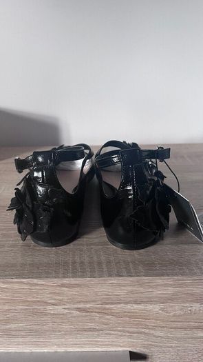 Beautiful Zara Ballet Flat Black Shoes